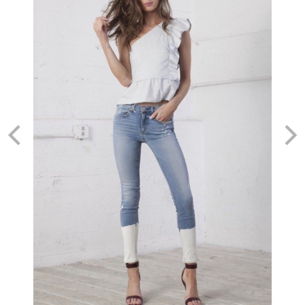 Mcguire Denim SOLIEL NEWTON SKINNY JEAN Splatter